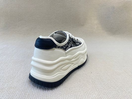 Chinese style embroidery low-top women casual sport lightweight comfortable round head