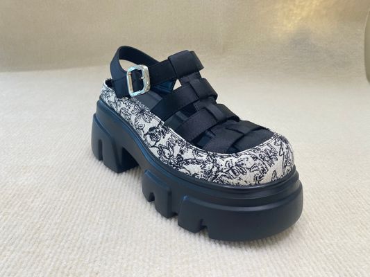 Embroidered Women'S Platform Elevating Shoes